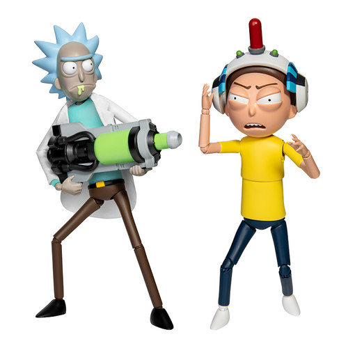 野兽王国瑞克和莫蒂Rick and Morty可动人偶收藏级手办潮玩礼物