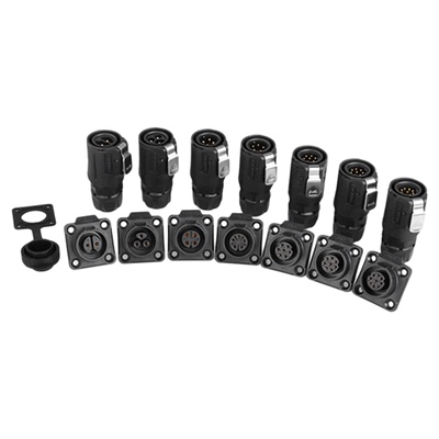 凌科LP16防水连接器航空插头插座