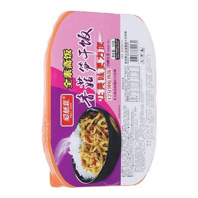 爱慈悲纯素食自热米饭咖喱香菇