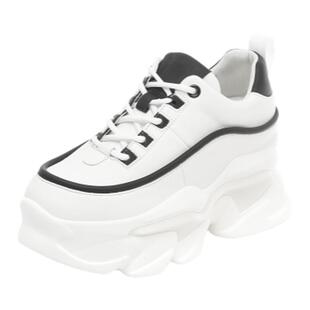 厚底内增高女鞋隐形8cm运动鞋子女小个子显高老爹鞋休闲小白鞋潮