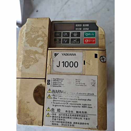 溢价-安川变频器J1000系列 CIMR-JB4A0004BAA
