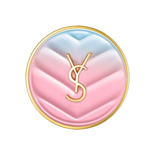 YS黑皮革粉皮革气垫粉底液小样遮瑕持久不脱妆BB霜控油油皮干皮