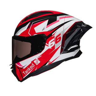 Tanked坦克头盔男女摩托车全盔四季大尾翼机车跑盔突破者新品3C