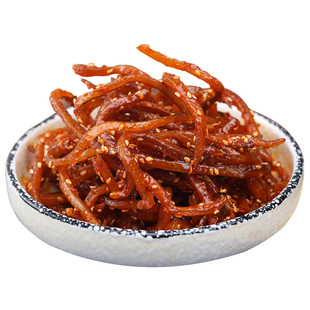 买1送1香辣鳗鱼丝散装零食包装日式蜜汁芝麻鱼丝休闲小吃北海特产
