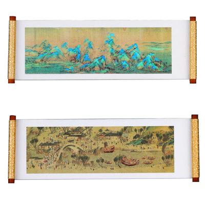 千里江山古风冰箱贴磁贴