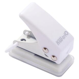 小槑同学 小型单孔订书机书本卡片打孔器试卷b5活页本纸张打孔机活页夹圆环孔学生装订文件笔记本打洞穿孔器