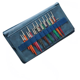 多彩木环形针9型号套餐短针环形针手工编织环形针棒针毛衣针