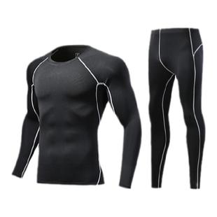 冬季运动紧身衣套装 成年速干冬天篮球足球打底健身训练紧身服