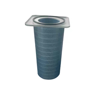 方形卡盘除尘滤筒覆膜阻燃370×370/406×360覆膜滤材 耐温耐腐蚀