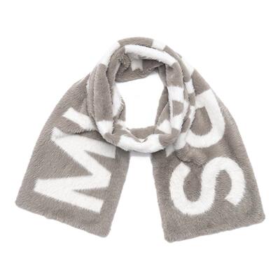 MICHAEL KORS SCARF MK官方秋冬季围巾字母新潮保暖舒适毛领子