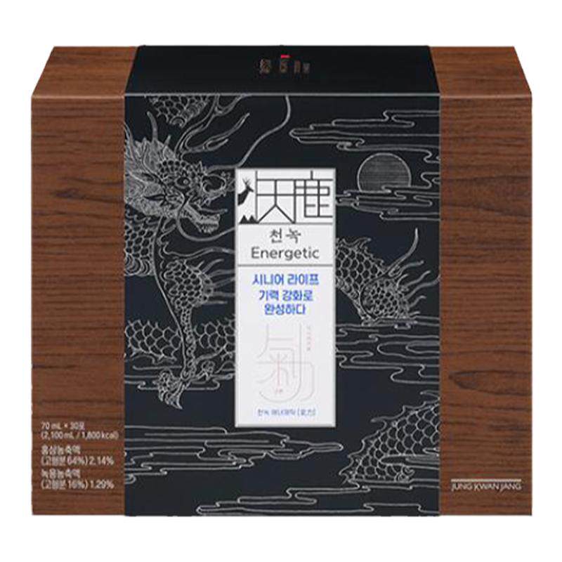 正官庄老年人红参天鹿液韩国本土