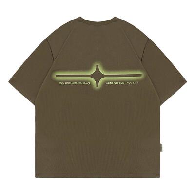 夏之光同款BJHG幸运星短袖T恤