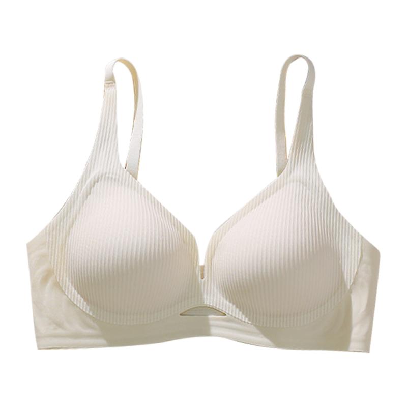 無痕內(nèi)衣女小胸聚攏美背性感文胸罩防下垂收副乳運動無鋼圈調(diào)整型