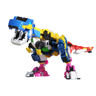 启蒙qq飞车积木模型拼装赛车孙悟空机甲变形手办玩具汽车摆件男孩