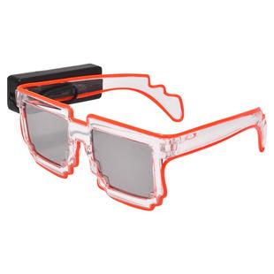 发光眼镜led变装墨镜闪烁蹦迪酒吧夜场气氛搞怪拍照直播表演道具