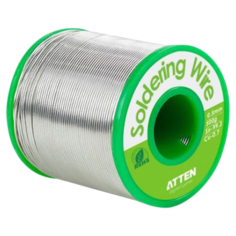 ATTEN安泰信焊锡丝无铅环保焊锡线0.5MM0.8MM1.0MM焊接锡线带松香