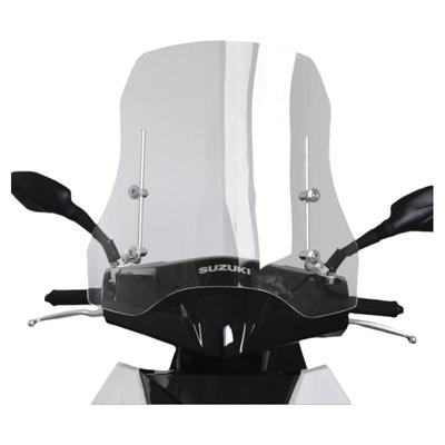 挡风板电动车玻璃透明加高