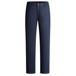 Navigare意大利小帆船通勤磨毛休闲裤男士秋季新款弹力直筒裤