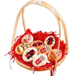 乔迁之喜鸡蛋贴纸入宅礼物全套装饰新居布置必备新房搬家仪式用品