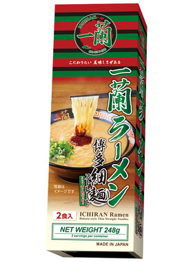 一兰旗舰店日本进口日期新鲜拉面