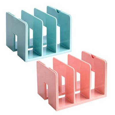 可伸缩书立架桌面上收纳置物架