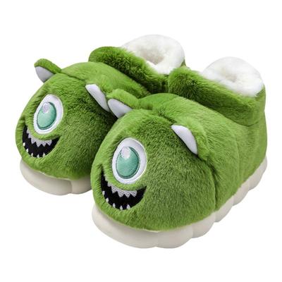 鲨际小怪兽棉拖鞋加绒保暖可外穿