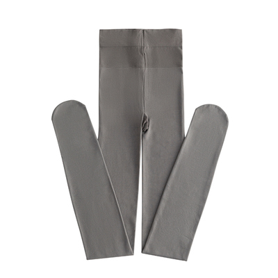 Enjoy it灰色丝袜女春秋80D灰丝打底袜黑色薄千金袜天鹅绒连裤袜