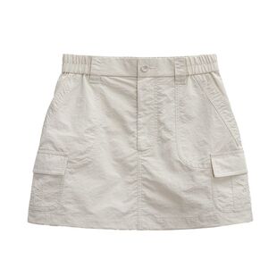 马登复古日系a字工装伞裙机能风薄款带内衬防走光运动半身短裙女