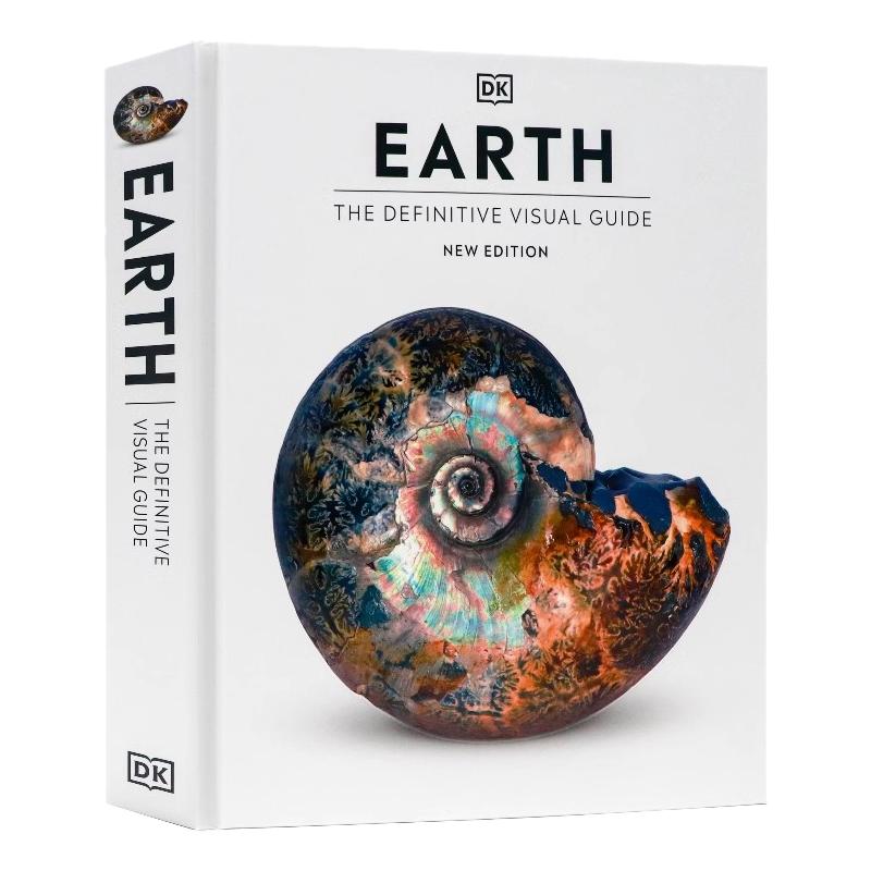 DK出品 地球百科全书 英文原版 Earth The Definitive Visual Guide 视觉指南社会科学少儿科普读物 知识拓展了解地球 精装大开
