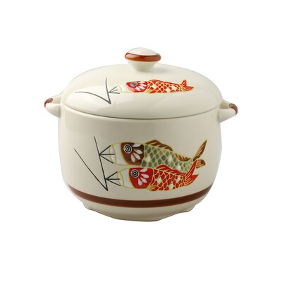 中式陶瓷汤炖盅家用2人份蒸蛋盅