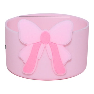 适用于Stanley水杯硅胶杯套30-40oz通用保护套蝴蝶结防滑杯垫底座