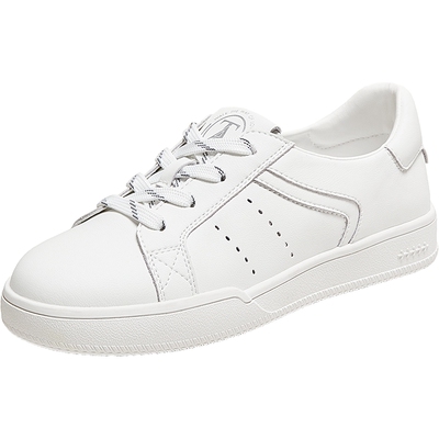 TATA他她小白鞋2025冬商场同款时尚休闲鞋百搭女板鞋新款CK701CM5