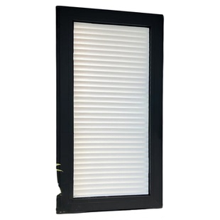 仿百叶窗玻璃装饰卫生间防走光卧室阳台厕所防窥隐私静电窗户贴膜