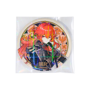 【叽萌】吧唧保护套镭射徽章自封袋干燥剂痛包装饰物拍立得展示