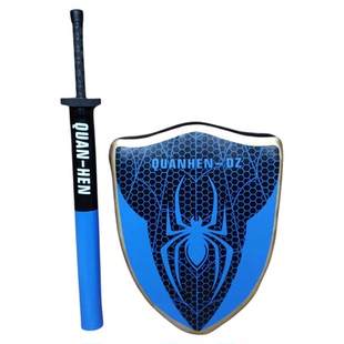 儿童剑盾玩具盾牌海绵剑海绵棍泡沫剑泡沫棍幼儿园小学表演道具