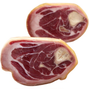 云南特产彝家火腿大腕口切片500克培根农家烤肠咸肉烟熏腊肉排骨