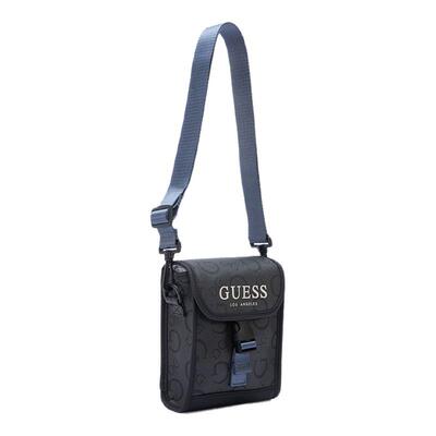 GUESS经典老花便携式单肩包SOTO系列斜挎包多功能相机包