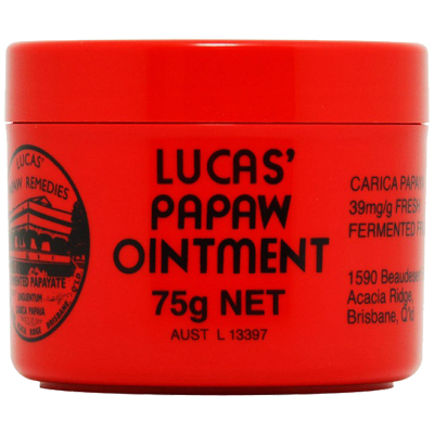 澳洲LucasPapaw番木瓜膏润唇膏