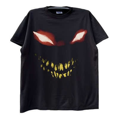 Hollywood Demons高街暗黑风vintage古着下半身失踪潮牌短袖T恤