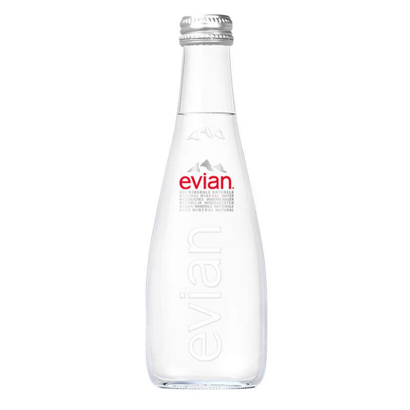 依云矿泉水330/750ml整箱进口