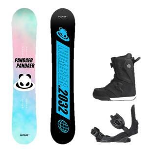 乐凯奇滑雪板单板男女平花刻滑晋级全能单板套装滑雪鞋固定器装备