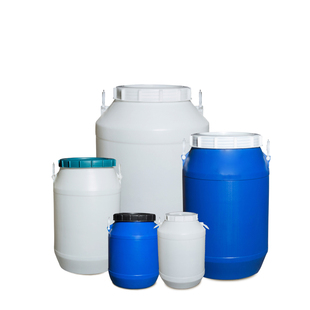 塑料方桶圆桶化工桶堆码桶25kg密封30升50升60升耐酸碱废液酵素桶