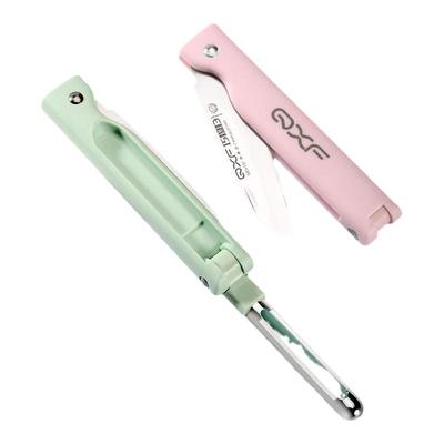 巧媳妇不锈钢折叠水果刀家用便携随身瓜果刀辅食家用多功能削皮刀