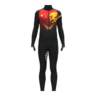 百淄达中国家队武大靖同款短道速滑服滑冰服轮滑服成人儿童带护膝