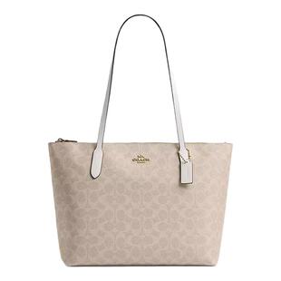 【国内现货】COACH/蔻驰Fiona新款City33托特包大容量单肩手提女