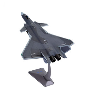 1:60/48珠海航展歼20战斗机航模合金建军节礼物J20隐形飞机模型