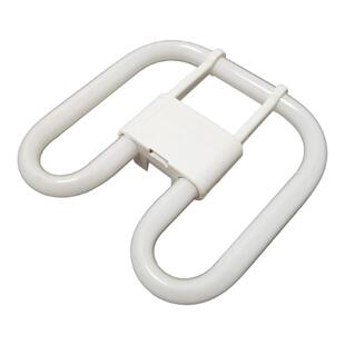 2D蝴蝶灯管三基色吸顶荧光蝶形白光暖光方形四针荧光灯21w38w55w