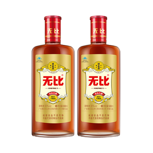 无比古方养生酒无比凸500ml30度巴戟酒广东老字号植物配方保健酒