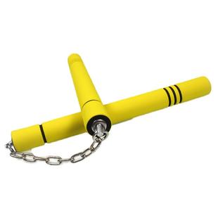 双色泡棉儿童李小龙双节棍海绵成人初学者练习泡沫双截棍表演安全