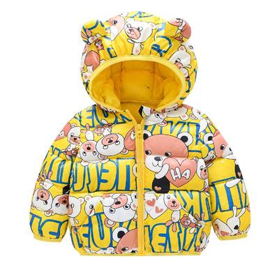 羽绒棉服短款棉服外套中小童秋冬